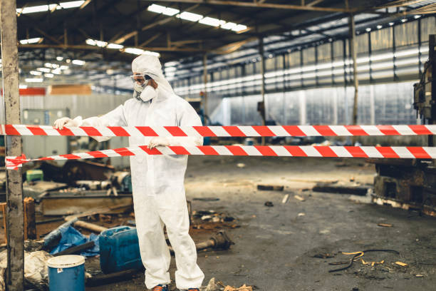 Professional Drug Lab Cleanup technician working in Fairton, NJ